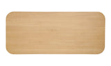 Anders Dining Table Small Natural by Moe's Home at Eve Furniture