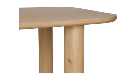Anders Dining Table Small Natural by Moe's Home at Eve Furniture