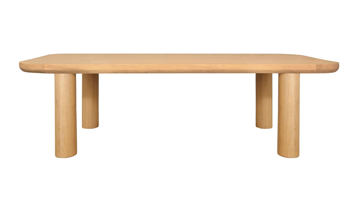 Anders Dining Table Small Natural by Moe's Home at Eve Furniture