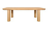 Anders Dining Table Small Natural by Moe's Home at Eve Furniture