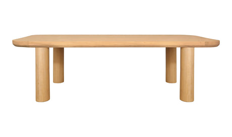 Anders Dining Table Small Natural by Moe's Home at Eve Furniture