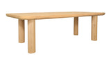 Anders Dining Table Small Natural by Moe's Home at Eve Furniture