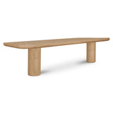 Anders Natural Large Dining Bench by Moe's Home at Eve Furniture