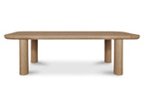 Anders Natural Small Dining Table by Moe's Home at Eve Furniture