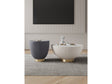 Anderson Coffee Table and End Table 2.0 in Cream and Grey (set of 2) by Manhattan Comfort at Eve Furniture