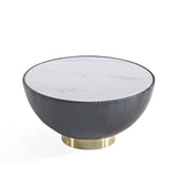 Anderson Coffee Table and End Table 2.0 in Grey (set of 2) by Manhattan Comfort at Eve Furniture