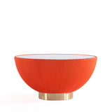 Anderson Coffee Table and End Table 2.0 in Orange (set of 2) by Manhattan Comfort at Eve Furniture