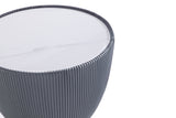 Anderson Coffee Table, End Table 1.0 and End Table 2.0 in Cream and Grey (set of 3) by Manhattan Comfort at Eve Furniture