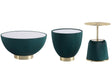 Anderson Coffee Table, End Table 1.0 and End Table 2.0 in Green (set of 3) by Manhattan Comfort at Eve Furniture