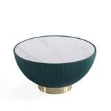 Anderson Coffee Table in Green by Manhattan Comfort at Eve Furniture