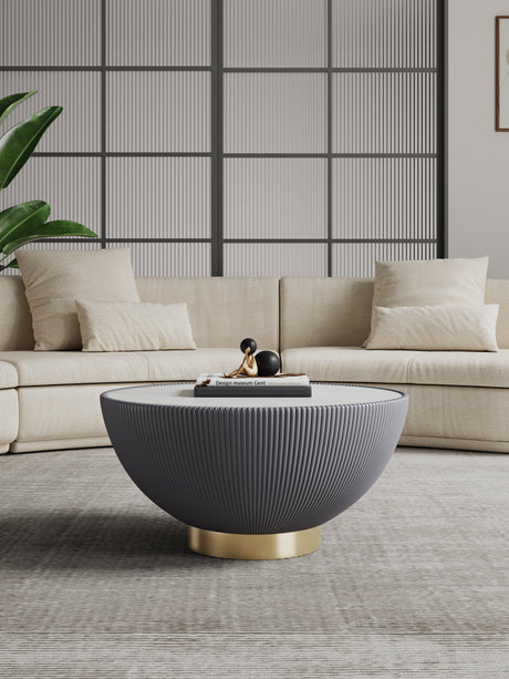 Anderson Coffee Table in Grey by Manhattan Comfort at Eve Furniture