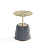 Anderson End Table 1.0 and End Table 2.0 in Cream and Grey (set of 2) by Manhattan Comfort at Eve Furniture