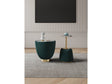 Anderson End Table 1.0 and End Table 2.0 in Green (set of 2) by Manhattan Comfort at Eve Furniture