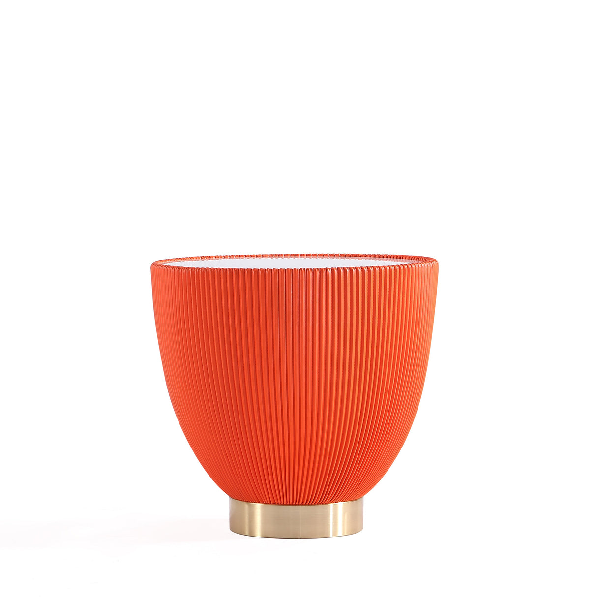 Anderson End Table 1.0 and End Table 2.0 in Orange (set of 2) by Manhattan Comfort at Eve Furniture