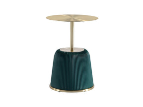 Anderson End Table 1.0 in Green by Manhattan Comfort at Eve Furniture