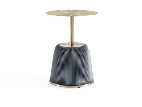 Anderson End Table 1.0 in Grey by Manhattan Comfort at Eve Furniture