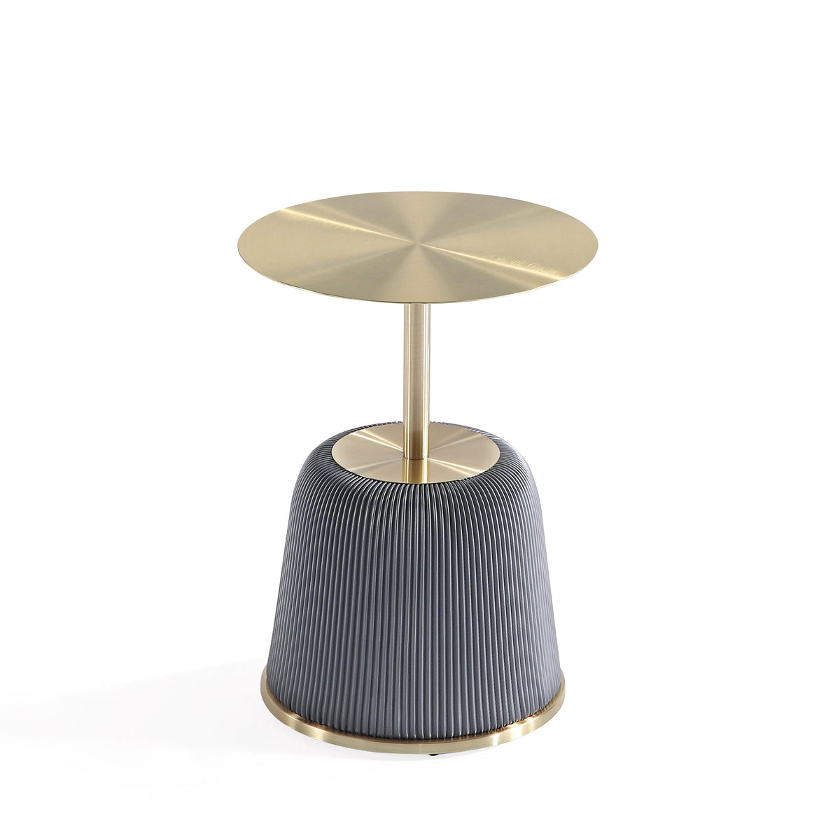 Anderson End Table 1.0 in Grey (set of 2) by Manhattan Comfort at Eve Furniture