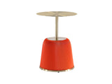 Anderson End Table 1.0 in Orange by Manhattan Comfort at Eve Furniture