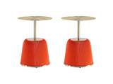 Anderson End Table 1.0 in Orange (Set of 2) by Manhattan Comfort at Eve Furniture