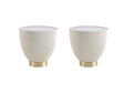 Anderson End Table 2.0 in Cream (Set of 2) by Manhattan Comfort at Eve Furniture
