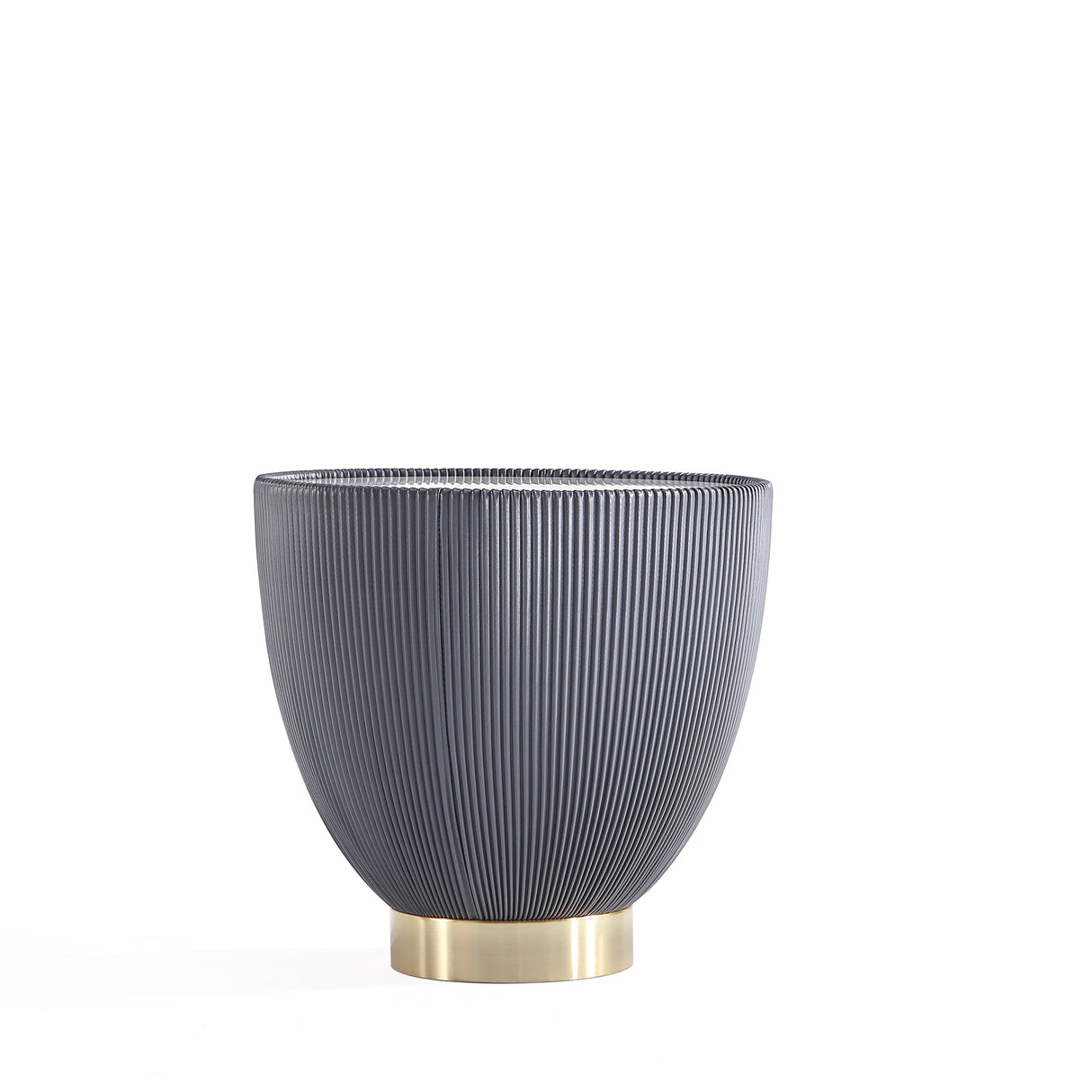 Anderson End Table 2.0 in Grey by Manhattan Comfort at Eve Furniture