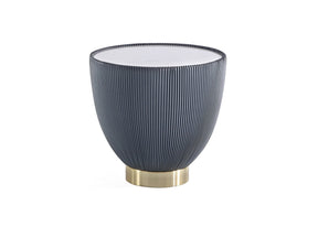 Anderson End Table 2.0 in Grey by Manhattan Comfort at Eve Furniture