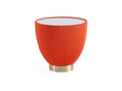 Anderson End Table 2.0 in Orange by Manhattan Comfort at Eve Furniture
