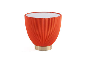Anderson End Table 2.0 in Orange by Manhattan Comfort at Eve Furniture