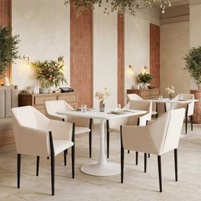 Andover Beige Dining Chair (Set of 2) by Zuomod at Eve Furniture