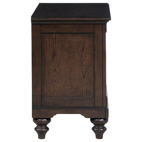Andover Dark Oak 1-Drawer Nightstand by Coaster at Eve Furniture
