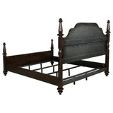 Andover Dark Oak 4-Piece California King Bedroom Set by Coaster at Eve Furniture