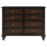 Andover Dark Oak 4-Piece California King Bedroom Set by Coaster at Eve Furniture