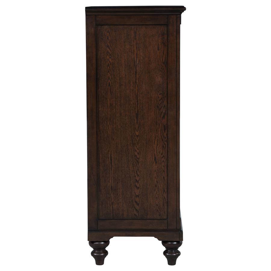 Andover Dark Oak 5-drawer Chest of Drawers by Coaster at Eve Furniture
