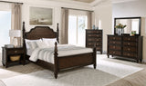 Andover Dark Oak 8-drawer Dresser and Mirror by Coaster at Eve Furniture