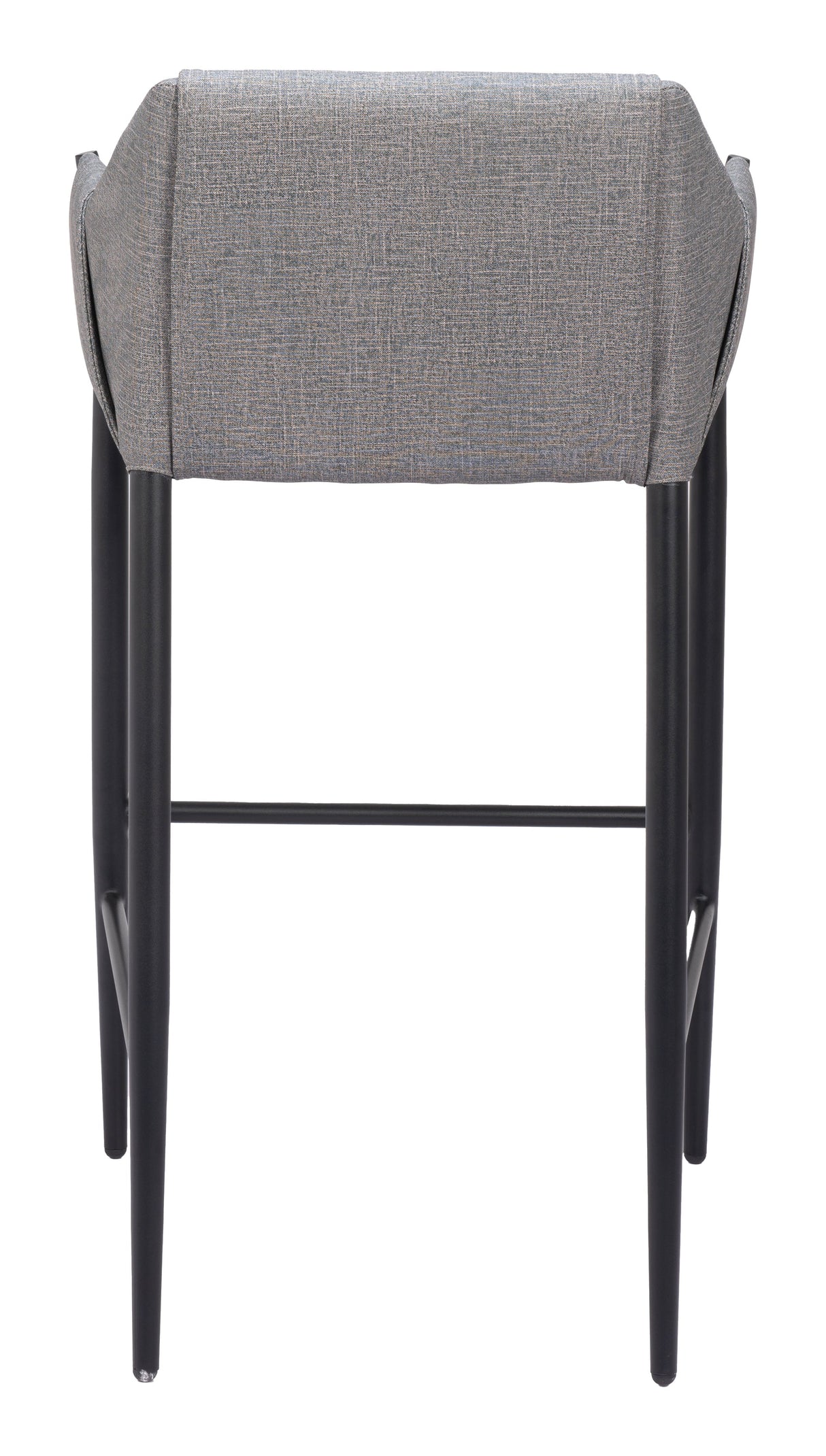 Andover Slate Gray Barstool by Zuomod at Eve Furniture