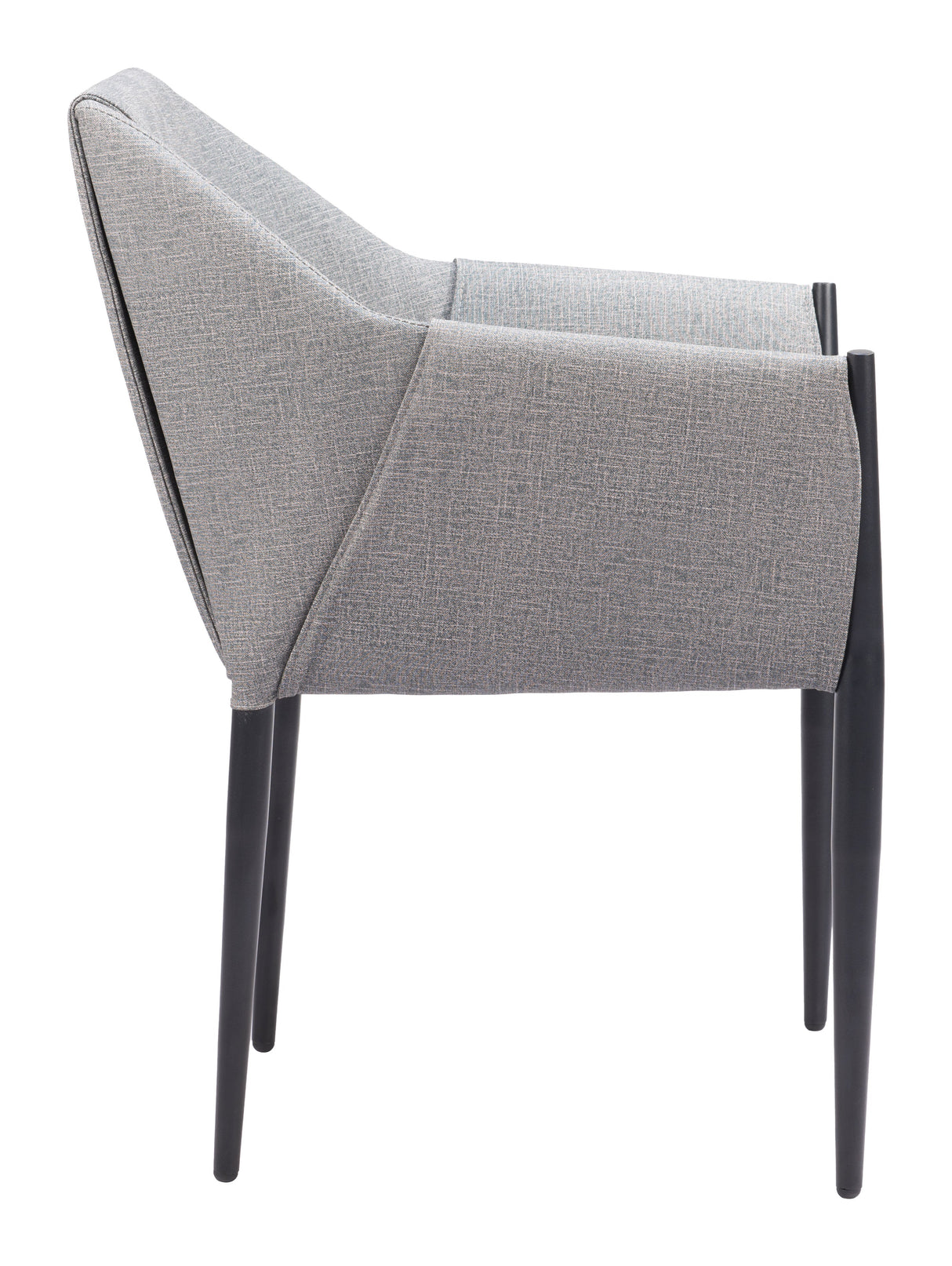 Andover Slate Gray Dining Chair (Set of 2) by Zuomod at Eve Furniture