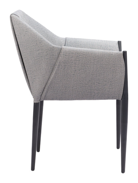 Andover Slate Gray Dining Chair (Set of 2) by Zuomod at Eve Furniture