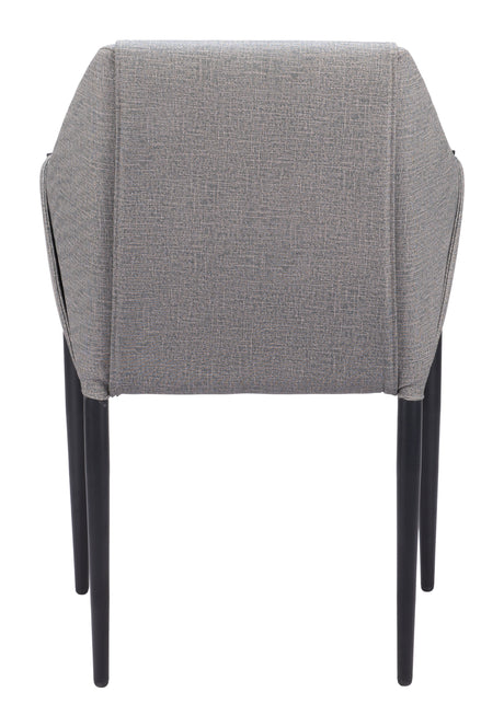 Andover Slate Gray Dining Chair (Set of 2) by Zuomod at Eve Furniture
