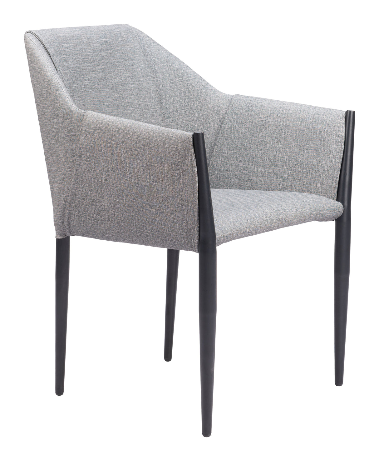 Andover Slate Gray Dining Chair (Set of 2) by Zuomod at Eve Furniture