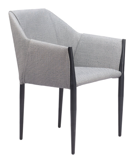 Andover Slate Gray Dining Chair (Set of 2) by Zuomod at Eve Furniture