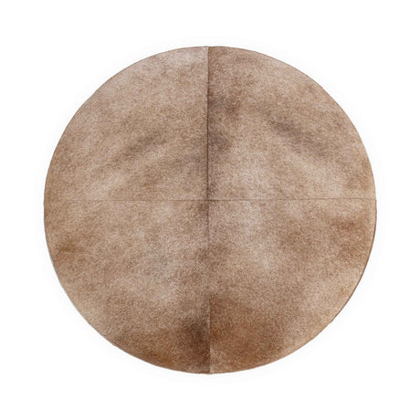 Andre Round Ottoman - Canyon Dust by Classic Home at Eve Furniture