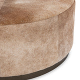 Andre Round Ottoman by Classic Home at Eve Furniture