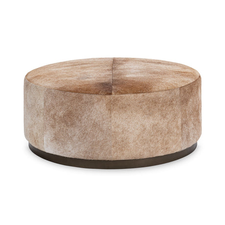 Andre Round Ottoman by Classic Home at Eve Furniture
