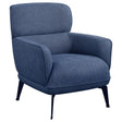 Andrea Blue Heavy Duty High Back Accent Chair by Coaster at Eve Furniture