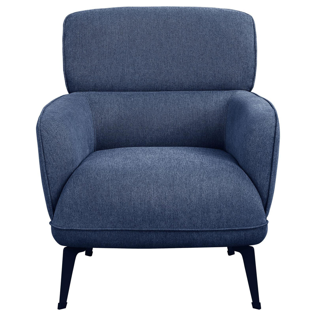 Andrea Blue Heavy Duty High Back Accent Chair by Coaster at Eve Furniture