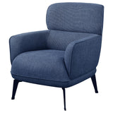 Andrea Blue Heavy Duty High Back Accent Chair by Coaster at Eve Furniture