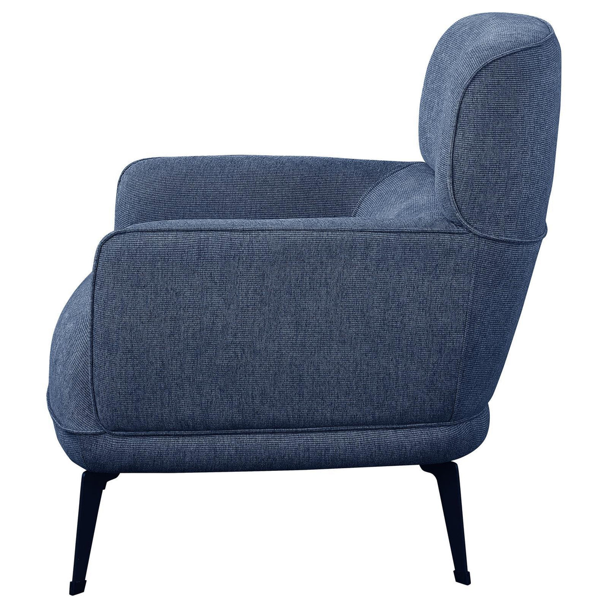 Andrea Blue Heavy Duty High Back Accent Chair by Coaster at Eve Furniture