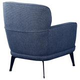 Andrea Blue Heavy Duty High Back Accent Chair by Coaster at Eve Furniture