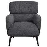 Andrea Grey Heavy Duty High Back Accent Chair by Coaster at Eve Furniture