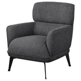 Andrea Grey Heavy Duty High Back Accent Chair by Coaster at Eve Furniture